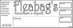Fleabag's Labels B&W.JPG
